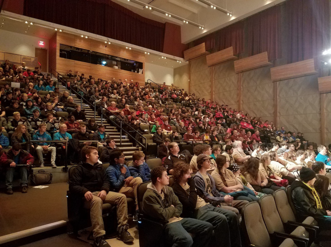 FRC Kickoff in Stamps Auditorium